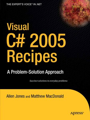 cover image of Visual C# 2005 Recipes